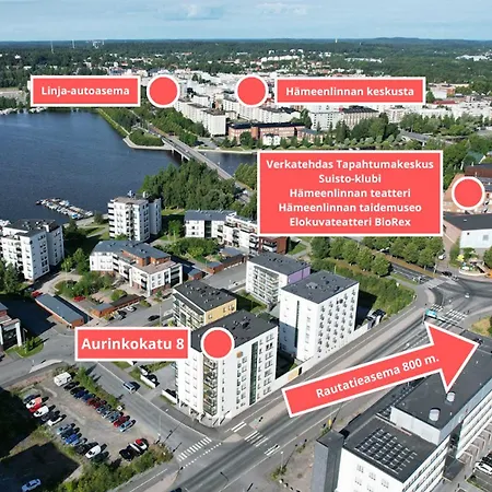 Valoisa Parvekkeella Ja Jaervinaekoealalla * ハメーンリンナ